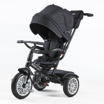 Kolmerattaline ratas lastele Bentley Trike Onyx Black, must