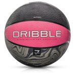 Korvapalli pall Meteor Dribble, suurus 7, roosa