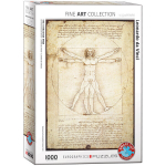 Pusle Eurographics, 6000-5098, Vitruvius Man, 1000 tk