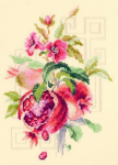 Tikkimiskomplekt Magic Needle "Pomegranate" 100-212