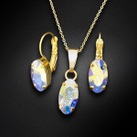 Komplekt "Enigma (Aurore Boreale)" koos Swarovski &trade; kristallidega DS00S349