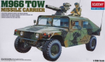 Liimitav mudel Academy 13250 M-966 HUMMER PUKSIKAGA 1/35