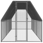 Lauko narvas vi&scaron;čiukams, 2x6x2 m, pilkas