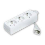 Multiprise Onduleur - Neklan - 2020261 - 3 Prises - Must - 1.2 M