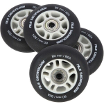 Rulluisurattad Nils Extreme 80mm/82A koos laagritega, must