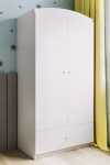 Laste riidekapp Kocot Kids Babydreams, valge