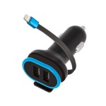 USB auto laadija CC-02 3A iPhone 8-pin