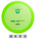Discgolfi ketas Distance Driver C-LINE PD Green