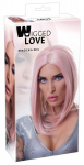 Naiste parukas Wigged Love, roosa