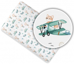 Voodilina kummiga puuvill My Baby,140x70