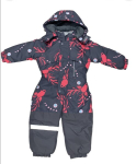 Laste talvekombinesoon Lassye H18-011, Pink Grey