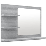 vidaXL peegel, hall Sonoma, 60x10,5x45 cm, tehispuit