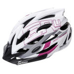 Jalgrattakiiver Meteor Gruver M 55-58 cm valge-hall-must-lilla 24754