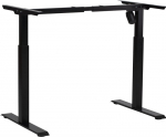 Reguleeritava k&otilde;rgusega lauaraam Sun-Flex&reg;Deskframe II, 70-117 cm, must