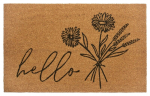 Hanse Home uksematt Hello & Flowers 45x75 cm
