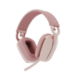 Wireless Headset Logitech Zone Vibe 100, rose