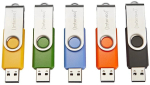 USB pulk Intenso USB m&auml;lupulk 3503575 16 GB, USB 2.0, 5 tk, Must, Sinine, Roheline, Oranž, Kollane
