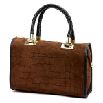 Naiste k&auml;ekott Camilla PREMIUM 10.019 CROCO, ruda