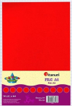 A4 vilt punane 10tk - Titanum