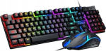 Rgb valgustusega m&auml;nguklaviatuuri ja hiire komplekt