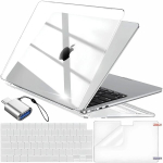&Uuml;mbris + klaviatuurikate + kaitsekile MacBook Air 13,6&Prime; jaoks
