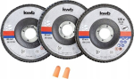 Kwb lihvketta komplekt 125 mm koos k&otilde;rvatroppidega