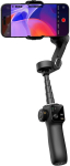 K&auml;eshoitav gimbal selfiestick statiiv Aochuan V8 nutitelefonidele, must