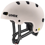Uvex Kid 4 Style MIPS laste jalgrattakiiver, 55-58 cm, 380 g, 10 ventilatsiooniava, hall matt, MIPS, FAS, IAS 3D, Monomatic