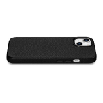 iCarer Litchi Leather iPhone 14 Magnetic MagSafe Black (WMI14220709-BK)