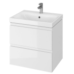 Vannitoakapp koos valamuga Cersanit 973 MODUO 50 valge