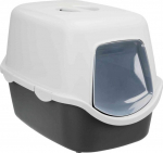 Trixie Vico kassitualett 40x40x56 cm, tumehall-helehall