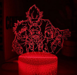 Lamp 3D Led Jujutsu kaisen