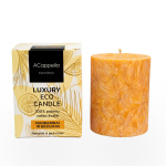 Accapella k&auml;sitsi valmistatud 100% palmivaha l&otilde;hnaga k&uuml;&uuml;nal "Tangerine and Basil"