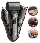 3in1 epilaator, juukse/habeme trimmer