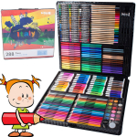 Maal, joonistus v&auml;rvikomplekt - kohver, 288 tk.