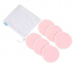 Korduvkastuatavad &Oslash;12,5 cm bambusest rinnapadjad 6 tk (3 paari), lekkekindlad