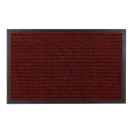 Uksematt DURA 3879 libisemisvastane, v&auml;line, sisemine, kummist - punane 100x120 cm