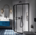 Du&scaron;ikabiin Besco Modern Black, 80,90x190 cm