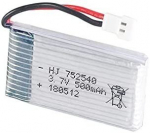 1 tk laetav Lipo aku 3.7v, 500 mAh Rc Quadricopter Drones Syma X5 X5C X5SC X5SW, Cheerson CX-30W, Skytech M68, Wltoys jaoks.