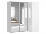 Riidekapp BRW Flex, valge