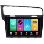 Androidi multimeediatahvelarvuti 10-tolline autostereo USB/WiFi/GPS/Bluetooth, Volswagen Golf 7 2011&ndash;21