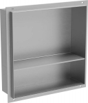 Mexen X-Wall-NR s&uuml;vistatav seinariiul 2l, 30x30 cm, Inox