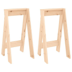 vidaXL pukid 2 tk, 40 x 40 x 75 cm, m&auml;nnipuit