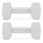 Kuusnurksed hantlid 2tk x1 kg Spokey MONSTER, hall