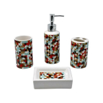 Keraamiline vannitoatarvikute komplekt "Benedomo"