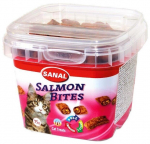 T&auml;iskasvanud kasside toidulisand l&otilde;hega SANAL Salmon Bites, 75 g