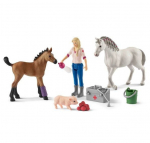 Kujukeste komplekt Veterinaari visiit Schleich Farm World