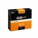 Intenso CD-R 700MB 10tk. Slim Case