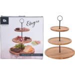Suupistete serveerimisalus Excellent Housewares, 3-korruseline