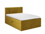 Voodi Mazzini sofas Afra 140x200 cm, kollane